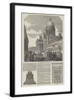 The New Cathedral of St Isaac in St Petersburg-null-Framed Giclee Print