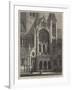 The New Cathedral of Truro, Entrance to South Transept-null-Framed Giclee Print