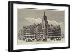 The New Central Station Hotel, Glasgow-Frank Watkins-Framed Giclee Print