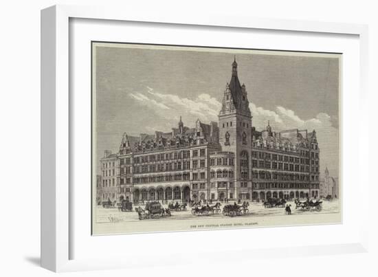 The New Central Station Hotel, Glasgow-Frank Watkins-Framed Giclee Print