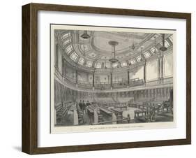 The New Chamber of the London County Council, Spring Gardens-Frank Watkins-Framed Giclee Print