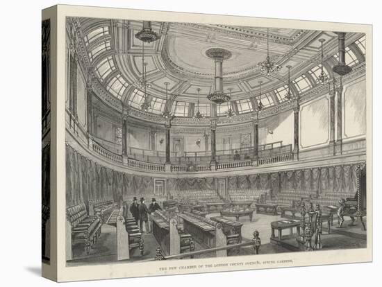 The New Chamber of the London County Council, Spring Gardens-Frank Watkins-Stretched Canvas