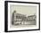 The New Chapel and Queen's Schools at Eton-null-Framed Giclee Print