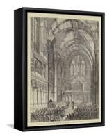 The New Chapel of Keble College, Oxford-null-Framed Stretched Canvas