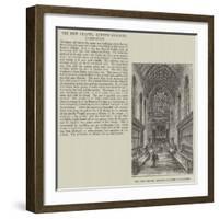 The New Chapel, Queen's College, Cambridge-null-Framed Giclee Print