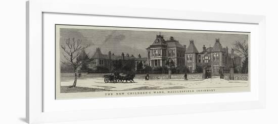 The New Children's Ward, Macclesfield Infirmary-null-Framed Giclee Print