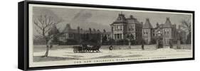 The New Children's Ward, Macclesfield Infirmary-null-Framed Stretched Canvas