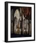 The New Church at Delft, 1654-Daniel de Blieck-Framed Giclee Print