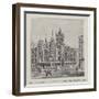 The New Church House to Be Erected in Liverpool-null-Framed Giclee Print