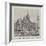 The New Church House to Be Erected in Liverpool-null-Framed Giclee Print