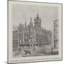 The New Church House to Be Erected in Liverpool-null-Mounted Giclee Print