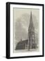 The New Church of St Nicholas at Hamburg-null-Framed Giclee Print