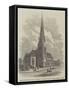 The New Church of St Stephen, Carlisle, Built by Miss Burdett Coutts-null-Framed Stretched Canvas