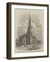 The New Church of St Stephen, Carlisle, Built by Miss Burdett Coutts-null-Framed Giclee Print