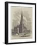 The New Church of St Stephen, Carlisle, Built by Miss Burdett Coutts-null-Framed Giclee Print