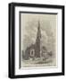 The New Church of St Stephen, Carlisle, Built by Miss Burdett Coutts-null-Framed Giclee Print