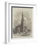 The New Church of St Stephen, Carlisle, Built by Miss Burdett Coutts-null-Framed Giclee Print