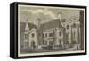 The New City Corporation Library, Guildhall-null-Framed Stretched Canvas