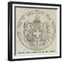 The New Coat of Arms of the Kingdom of Greece-null-Framed Giclee Print