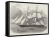 The New Colonial Steam War-Sloop Victoria-Edwin Weedon-Framed Stretched Canvas