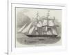 The New Colonial Steam War-Sloop Victoria-Edwin Weedon-Framed Giclee Print