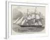 The New Colonial Steam War-Sloop Victoria-Edwin Weedon-Framed Giclee Print