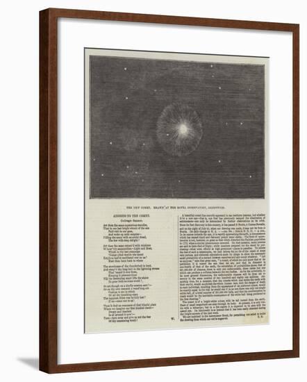 The New Comet-null-Framed Giclee Print