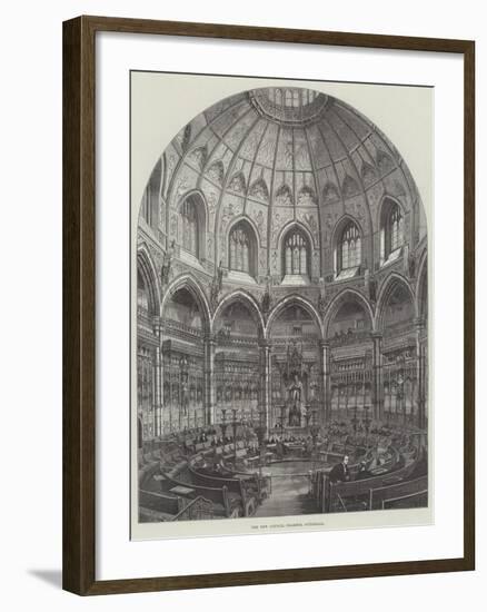 The New Council Chamber, Guildhall-Frank Watkins-Framed Giclee Print