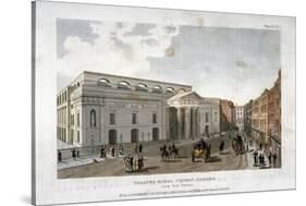 The New Covent Garden Theatre, Bow Street, Westminster, London, 1809-null-Stretched Canvas