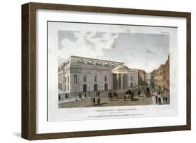 The New Covent Garden Theatre, Bow Street, Westminster, London, 1809-null-Framed Giclee Print