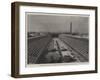 The New Craven Dock at Southampton, Opened by the Prince of Wales on 3 August-null-Framed Giclee Print