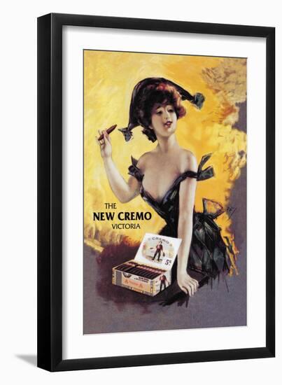 The New Cremo Victoria Cigar-PAL (Jean de Paleologue)-Framed Art Print