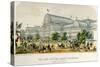 The New Crystal Palace Sydenham, Grand Entrance, Pub. 1854-Augustus Butler-Stretched Canvas