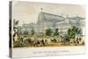 The New Crystal Palace Sydenham, Grand Entrance, Pub. 1854-Augustus Butler-Stretched Canvas