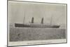 The New Cunard Line Steam-Ship Campania-null-Mounted Giclee Print