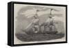 The New Cunard Steam-Ship Arabia-null-Framed Stretched Canvas