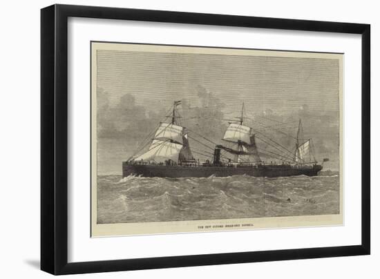 The New Cunard Steam-Ship Bothnia-null-Framed Giclee Print