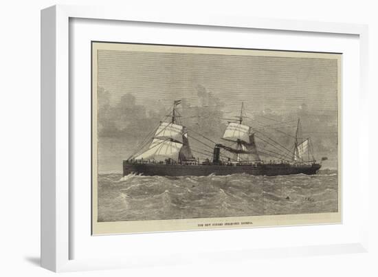 The New Cunard Steam-Ship Bothnia-null-Framed Giclee Print