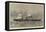 The New Cunard Steam-Ship Bothnia-null-Framed Stretched Canvas