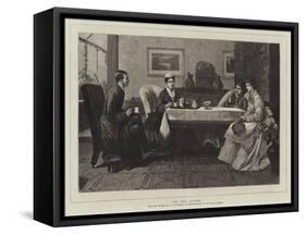 The New Curate-David Wilkie Wynfield-Framed Stretched Canvas