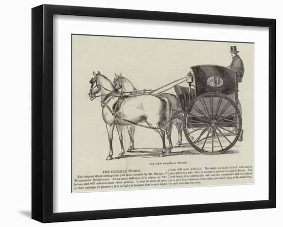 The New Curricle Tribus-null-Framed Giclee Print