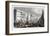 The New Custom House, from Billingsgate, City of London, C1830-William Tombleson-Framed Giclee Print