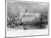 The New Custom House, Liverpool, 1836-W Finden-Mounted Giclee Print