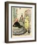 The New Dance Mistress, Cartoon, WWI-H Gerbault-Framed Art Print