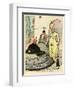 The New Dance Mistress, Cartoon, WWI-H Gerbault-Framed Art Print