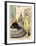 The New Dance Mistress, Cartoon, WWI-H Gerbault-Framed Art Print