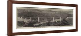 The New Devon and Somerset Railway, Castle Hill Viaduct-null-Framed Giclee Print