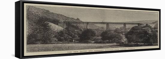 The New Devon and Somerset Railway, Tone Valley Viaduct-null-Framed Stretched Canvas