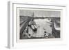 The New Dock from the Hotel Holyhead 1880-null-Framed Giclee Print