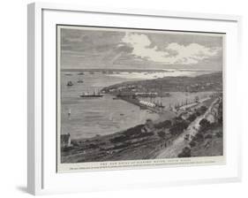 The New Docks at Milford Haven, South Wales-null-Framed Giclee Print